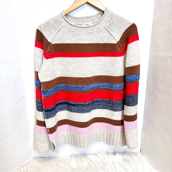 Caslon Striped Crewneck Sweater - Picture 2 of 10